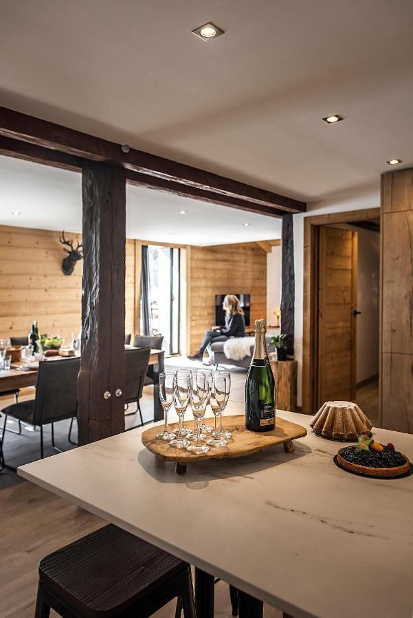 Spacieux Duplex Avec Vue La Clusaz Eksteriør billede